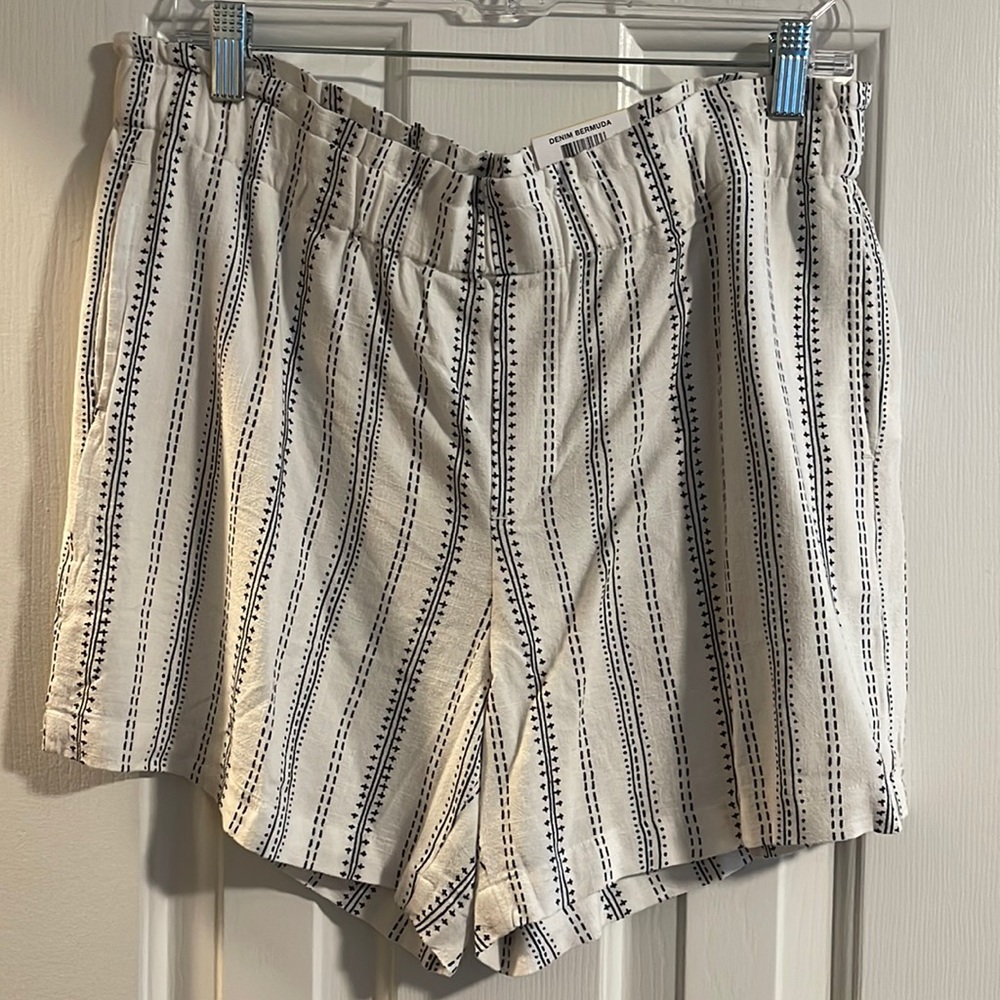 New High Rise Bermuda Shorts!